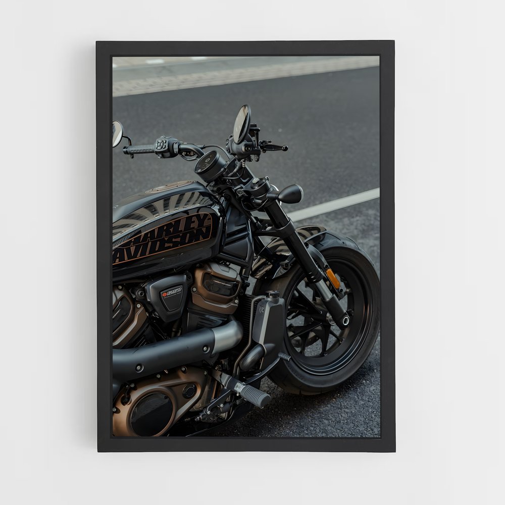 Poster S Sportster en mouvement – affiche Harley-Davidson (vue 2)